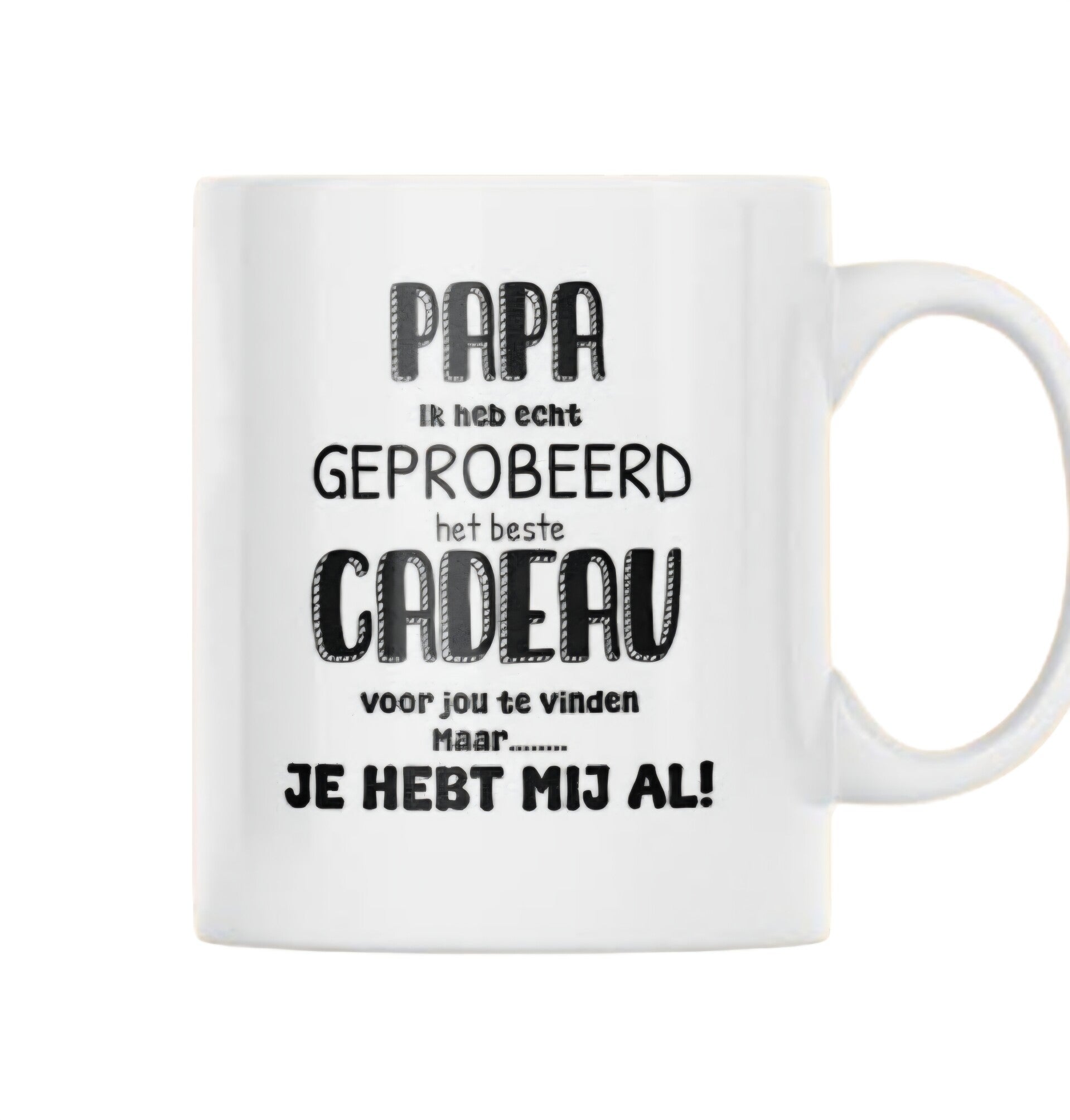 Vaderdag cadeau mok papa