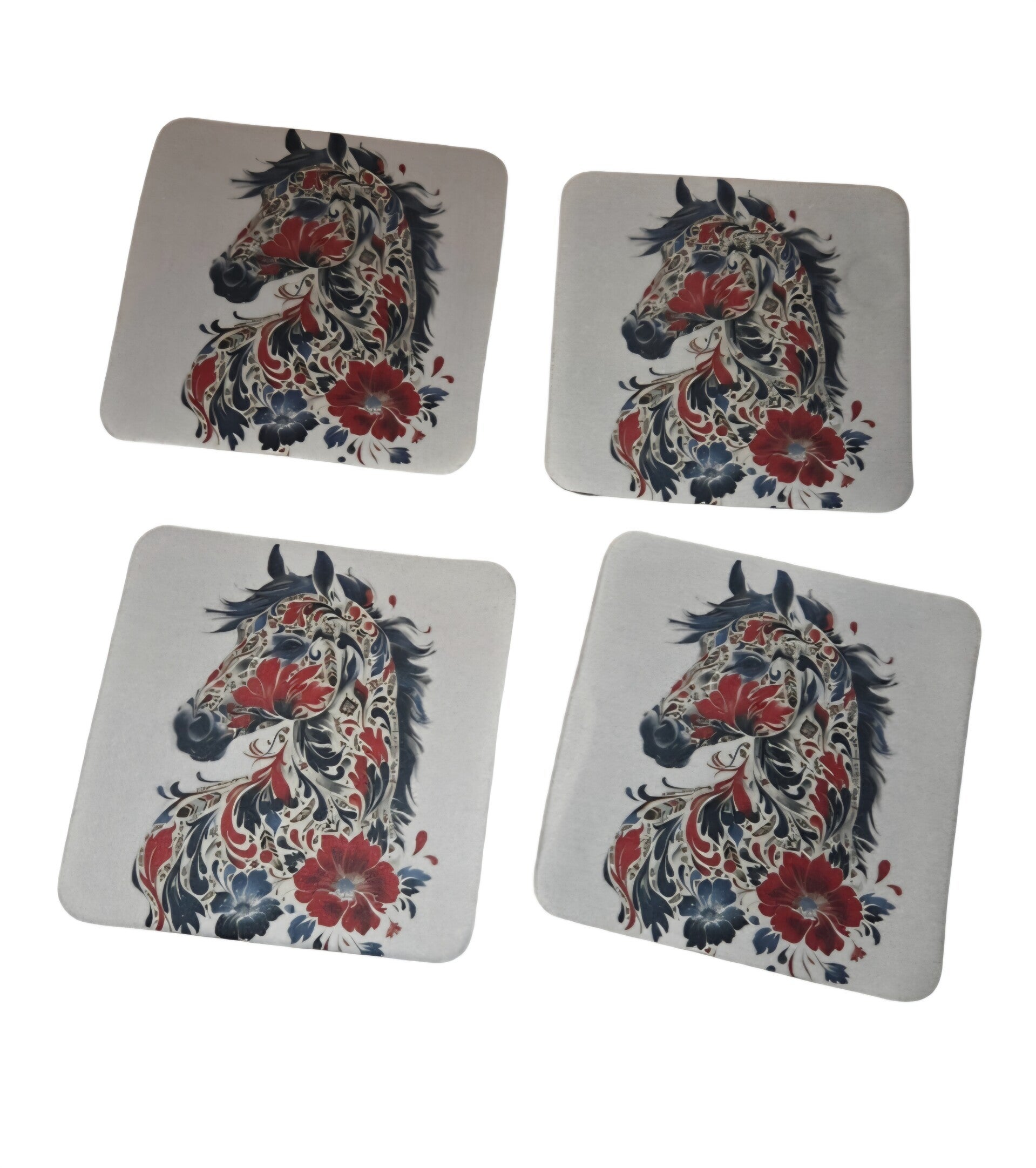 Onderzetters sier  paard