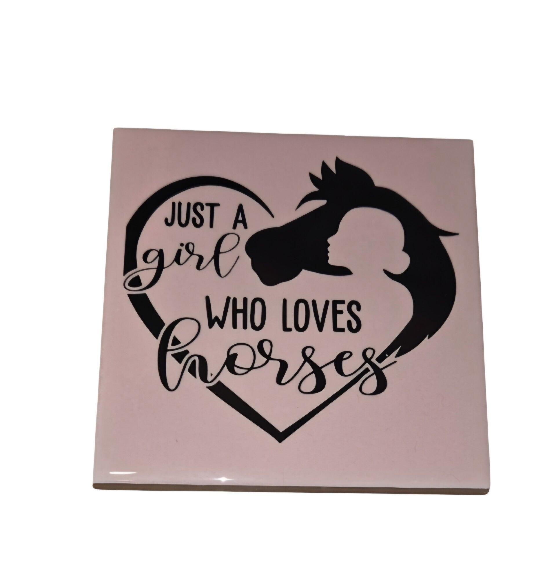 Tegeltje love horses