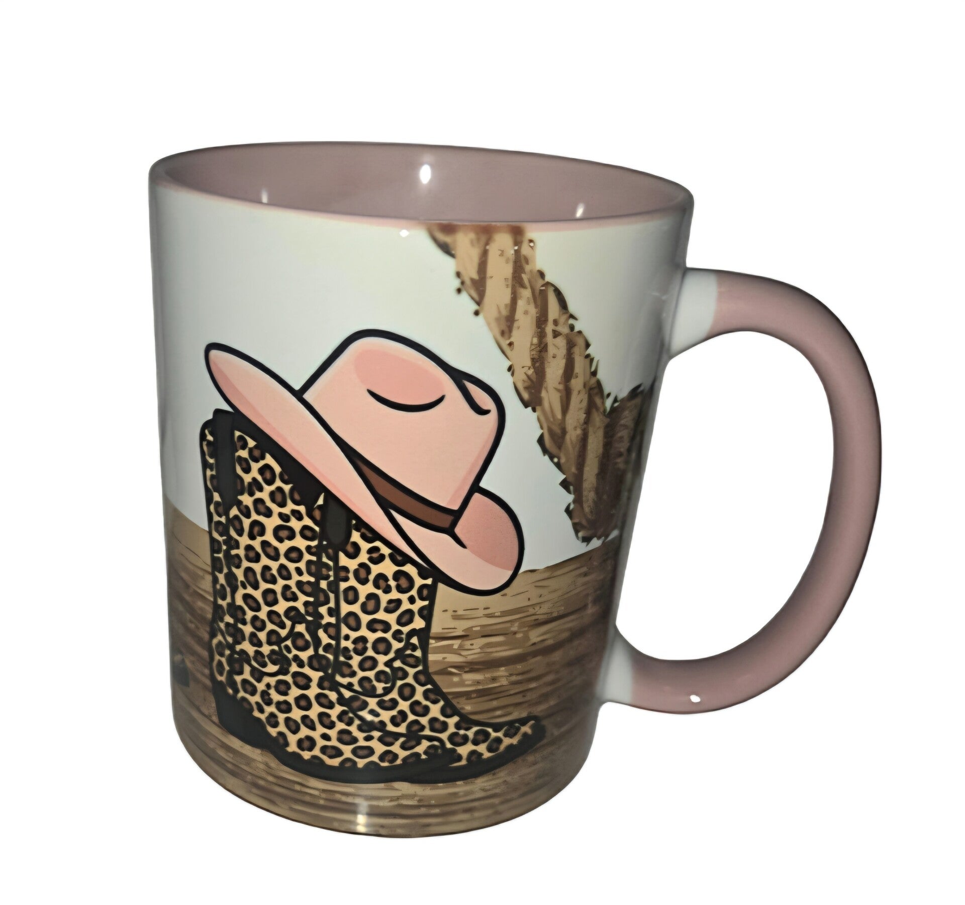 Mok panter boots roze