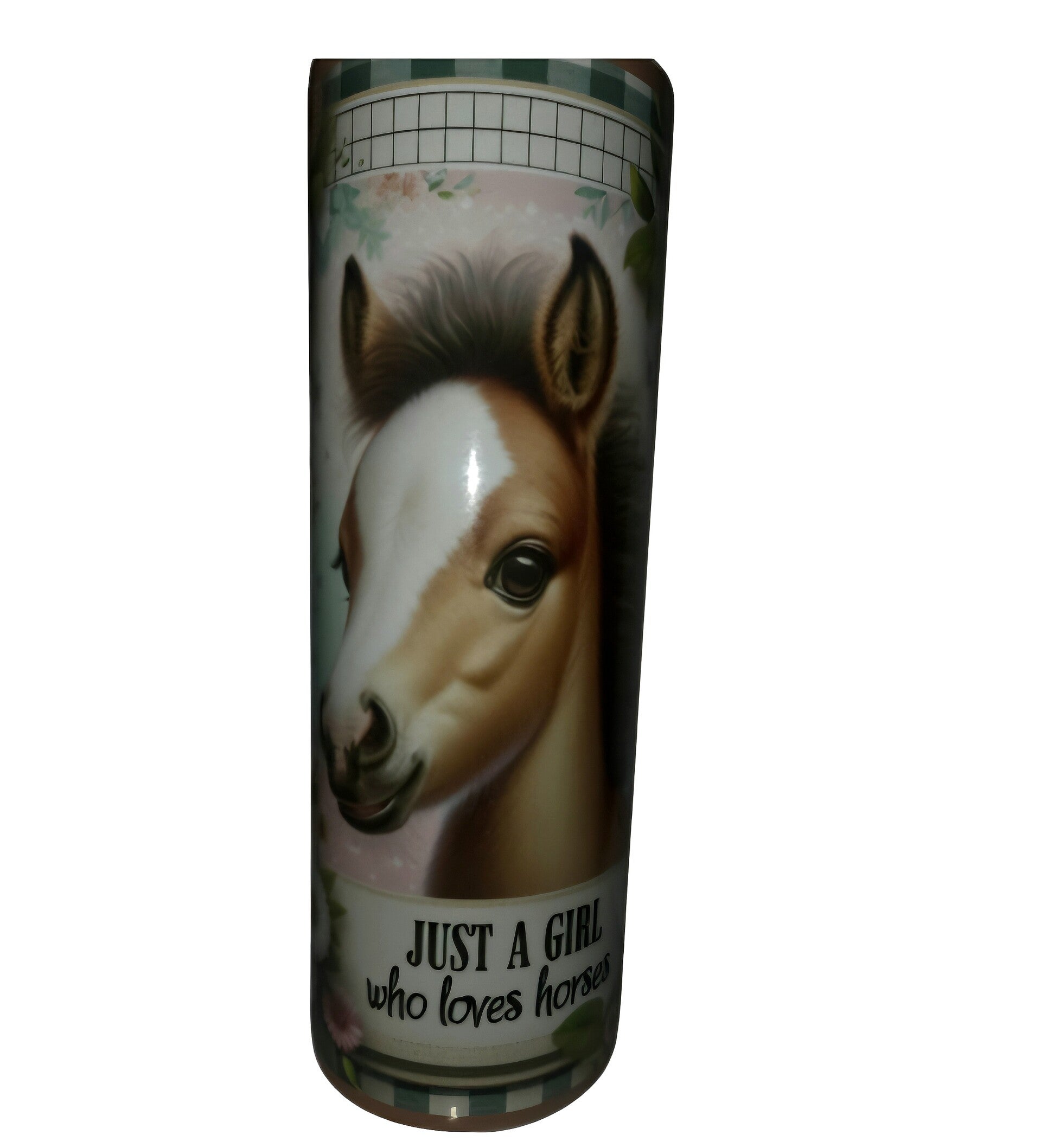 Tumbler just a girl loves horses