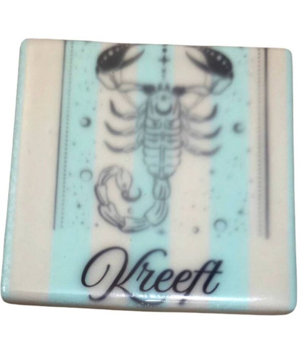 Tegeltje horoscoop kreeft of magneet tegeltje