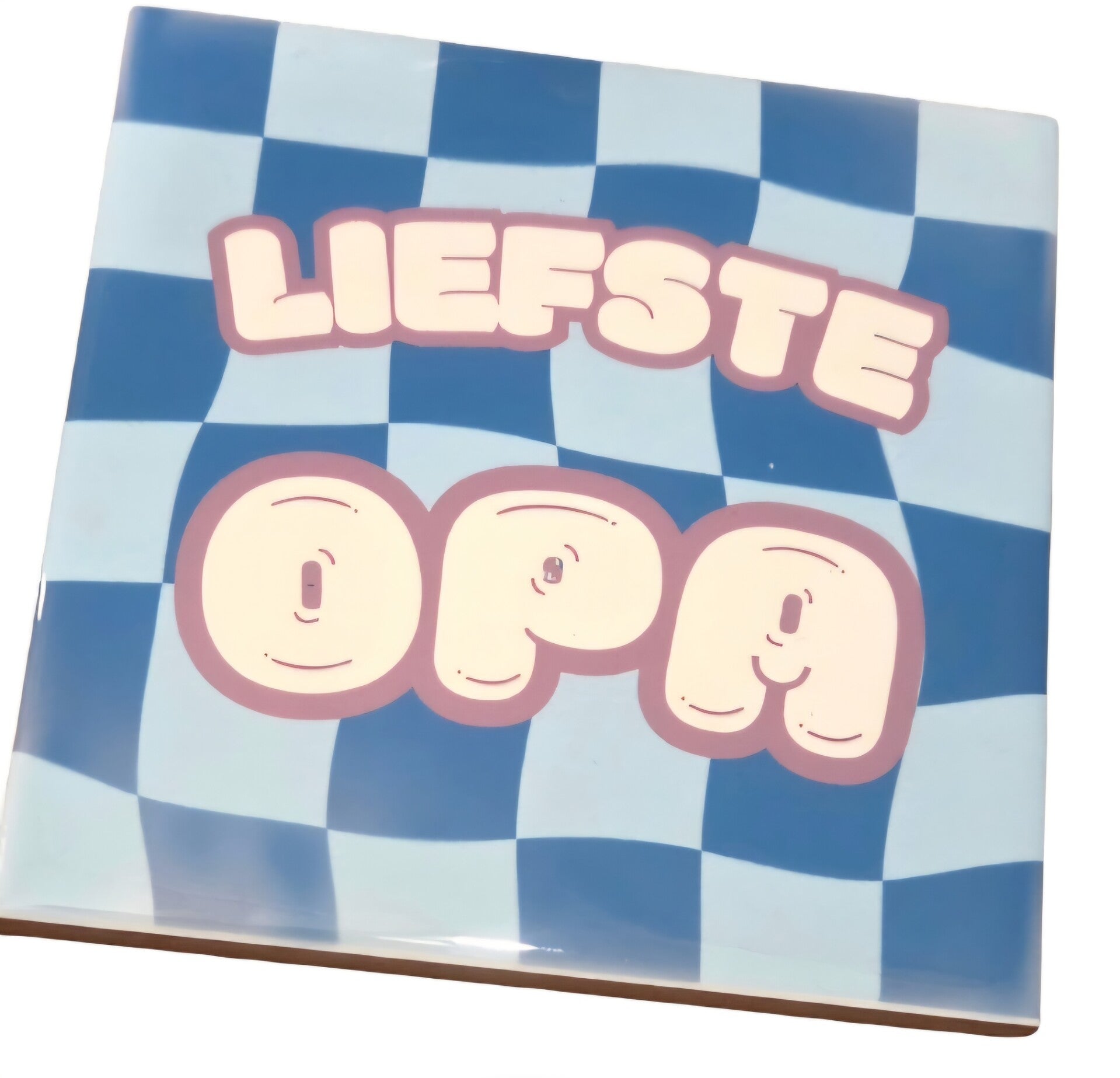 Liefste papa of opa  tegeltje
