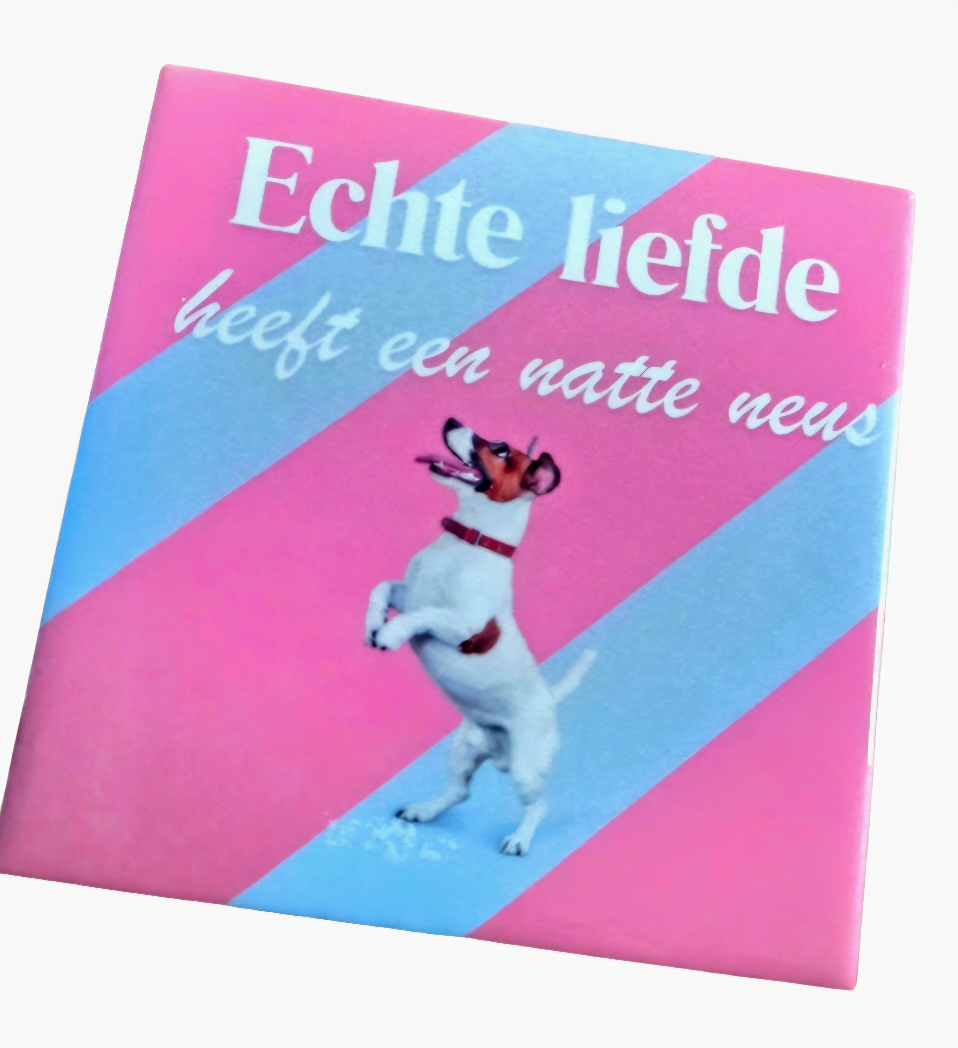 Tegeltje liefde jack russel