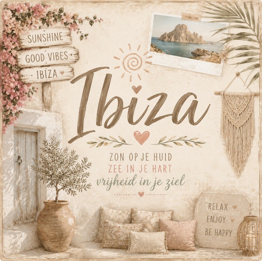 Tegeltje ibiza