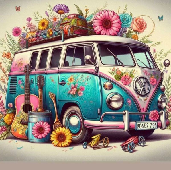 Tegeltje ibiza boho camper