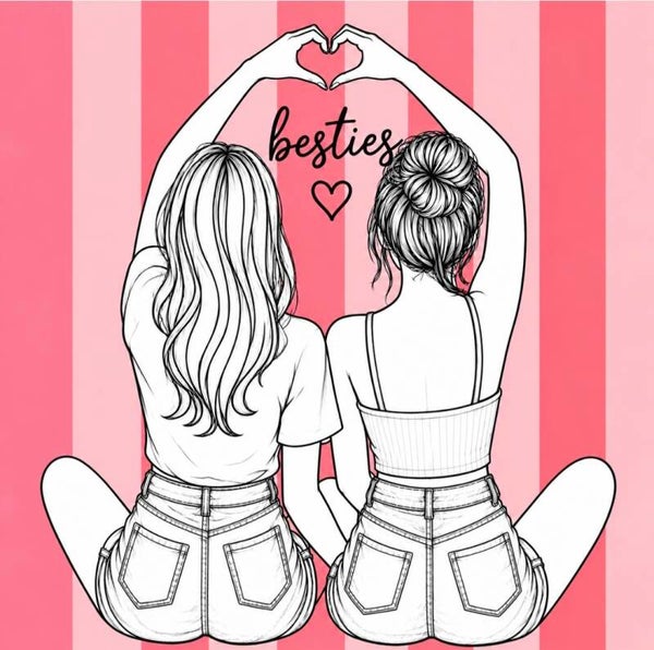 Tegeltje besties