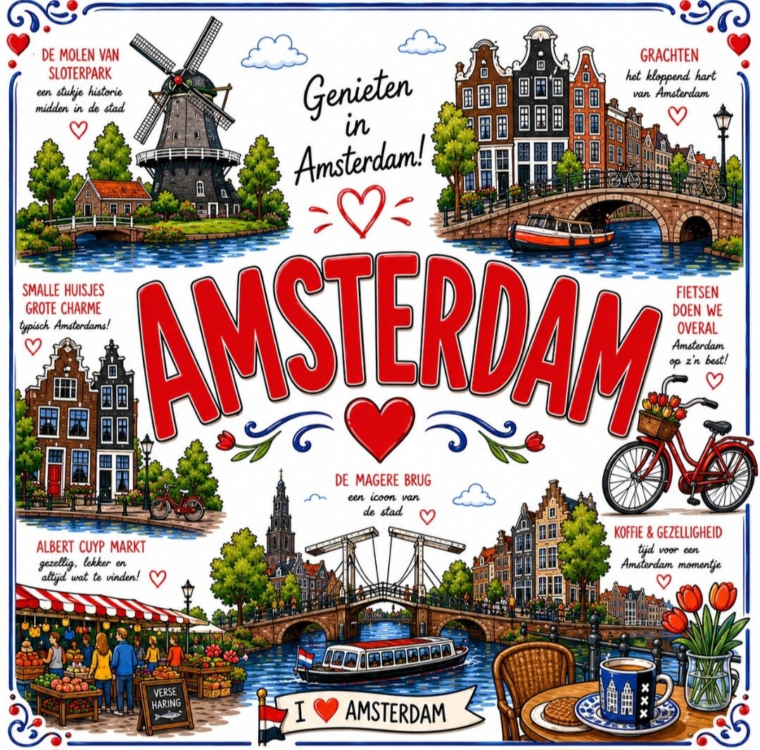 Tegeltje Amsterdam