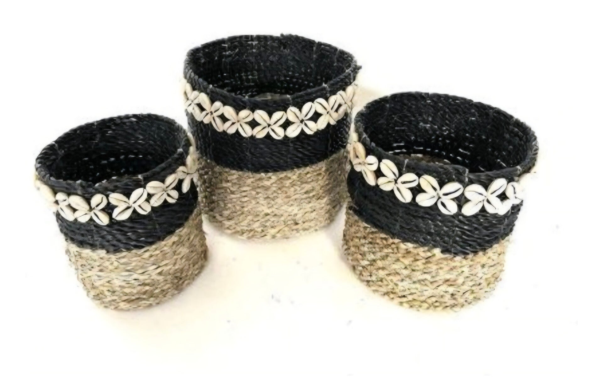 Pot schelp  3 stuks set