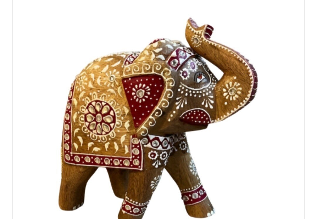 Olifant bewerkt  india