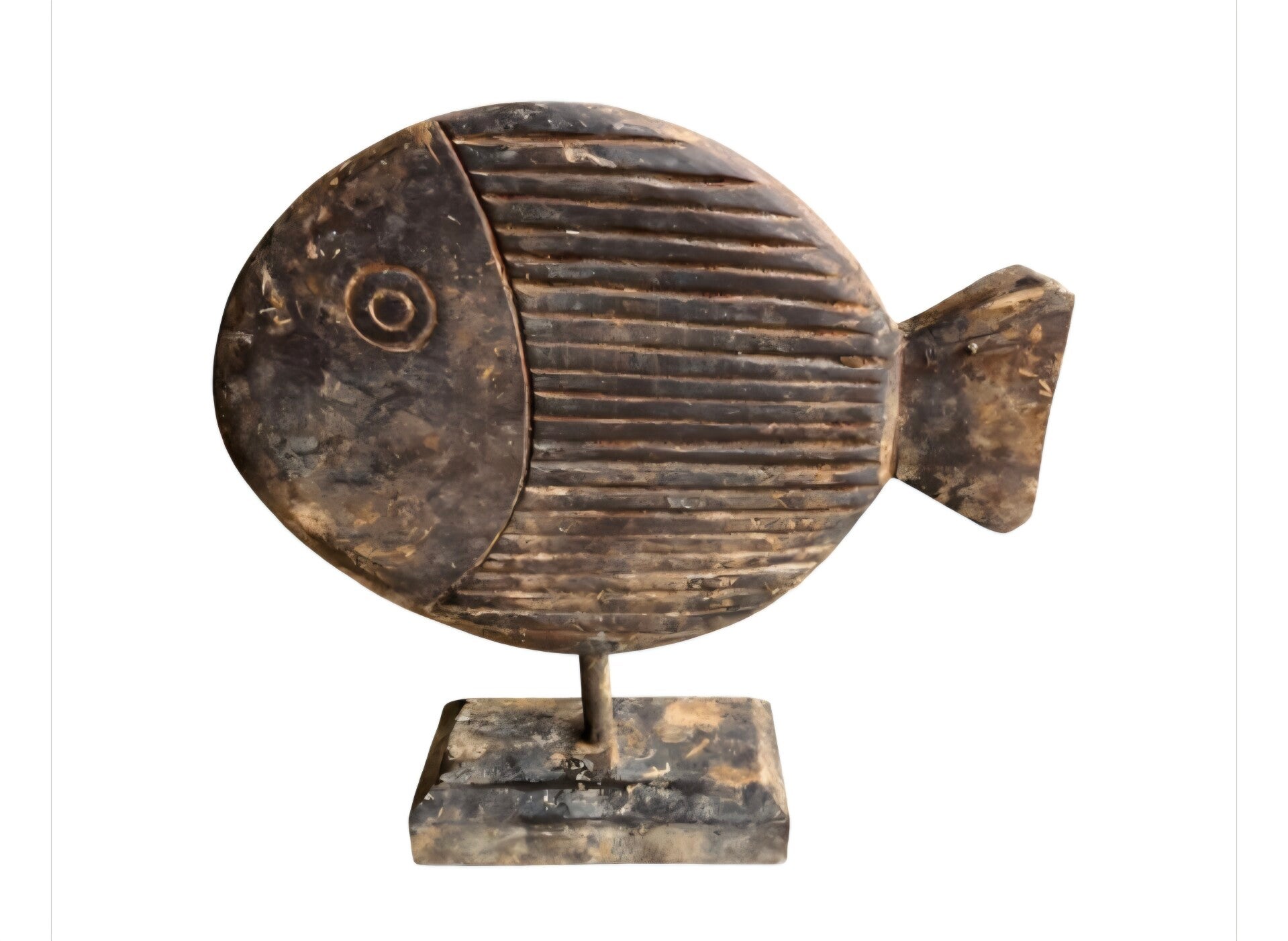 Fish  L  Handgemaakt op Bali van hout