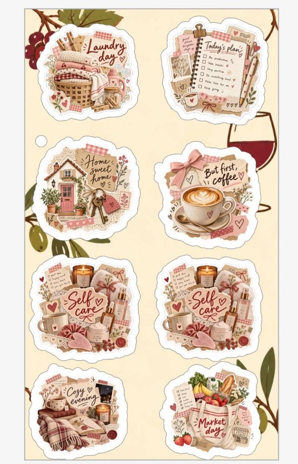 Stickers dagelijks leven
