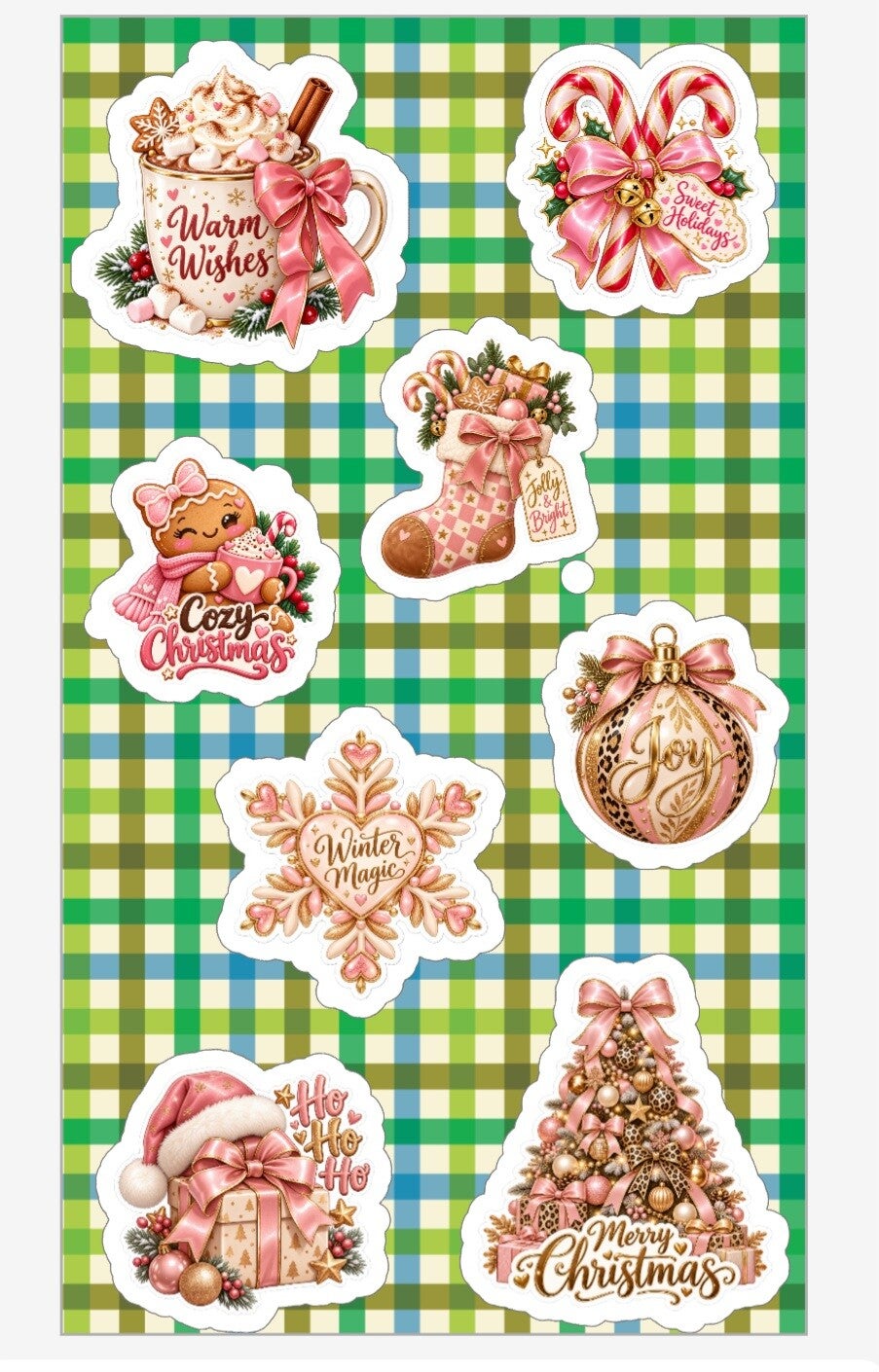 Stickers kerst
