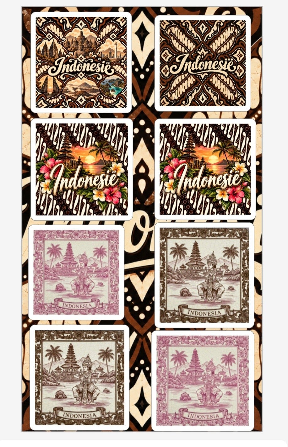 Stickers indonesie