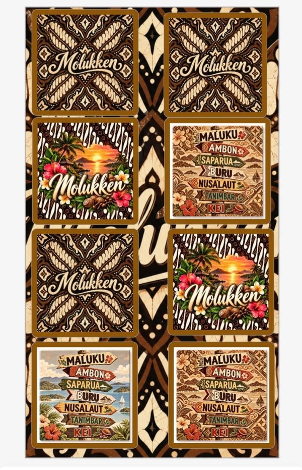 Stickers molukken