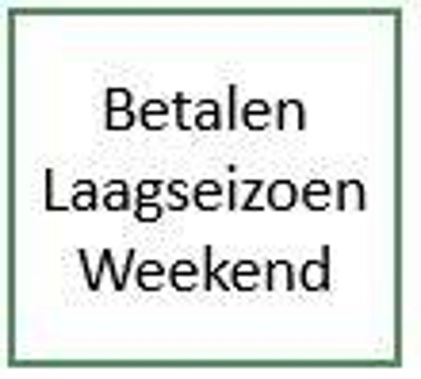 Laagseizoen Weekend