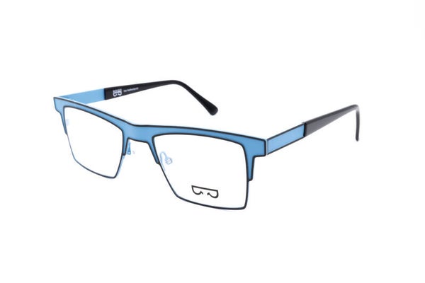 Cartoon Siep Light Blue/Black