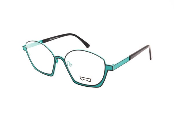 Cartoon Zusje C2 Turquoise Green/Black