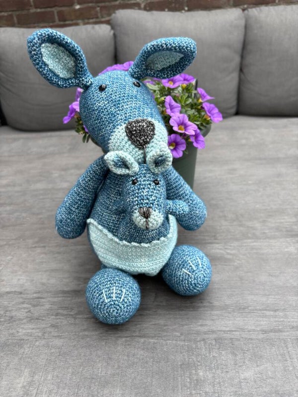 Kangoeroe met kleintje