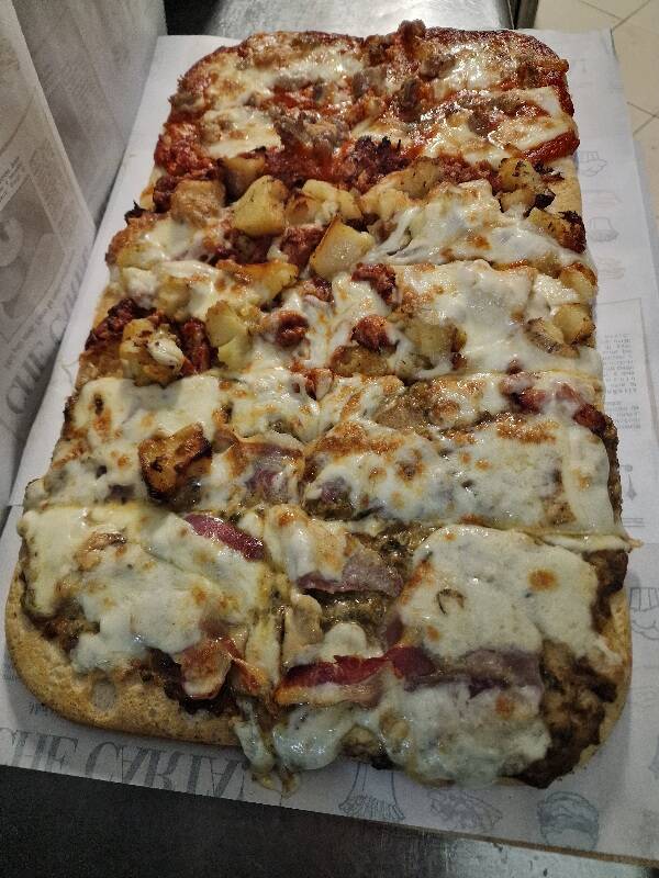 Pizza alla brace Campagnola