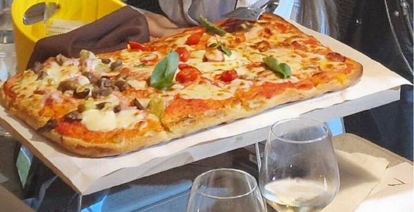 Pizza alla brace Tridente