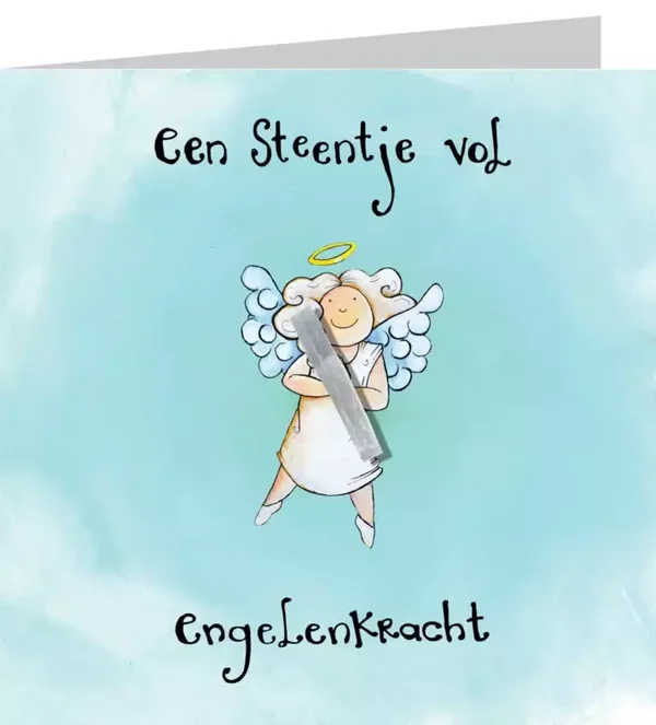 Wenskaart met seleniet