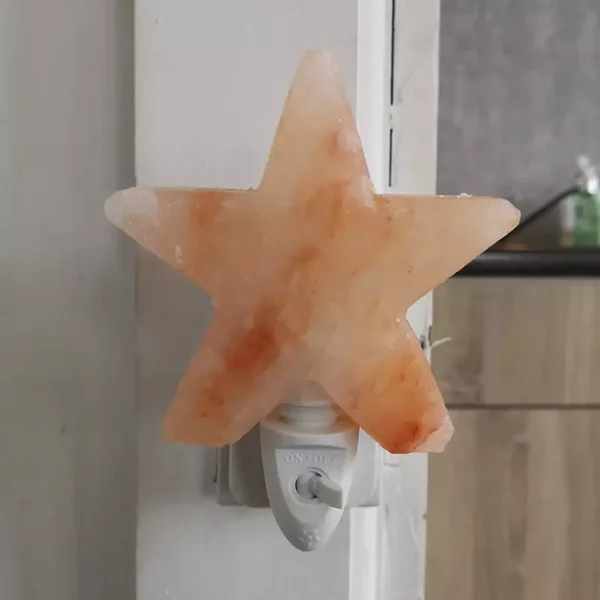 Zoutlamp nachtlampje ster