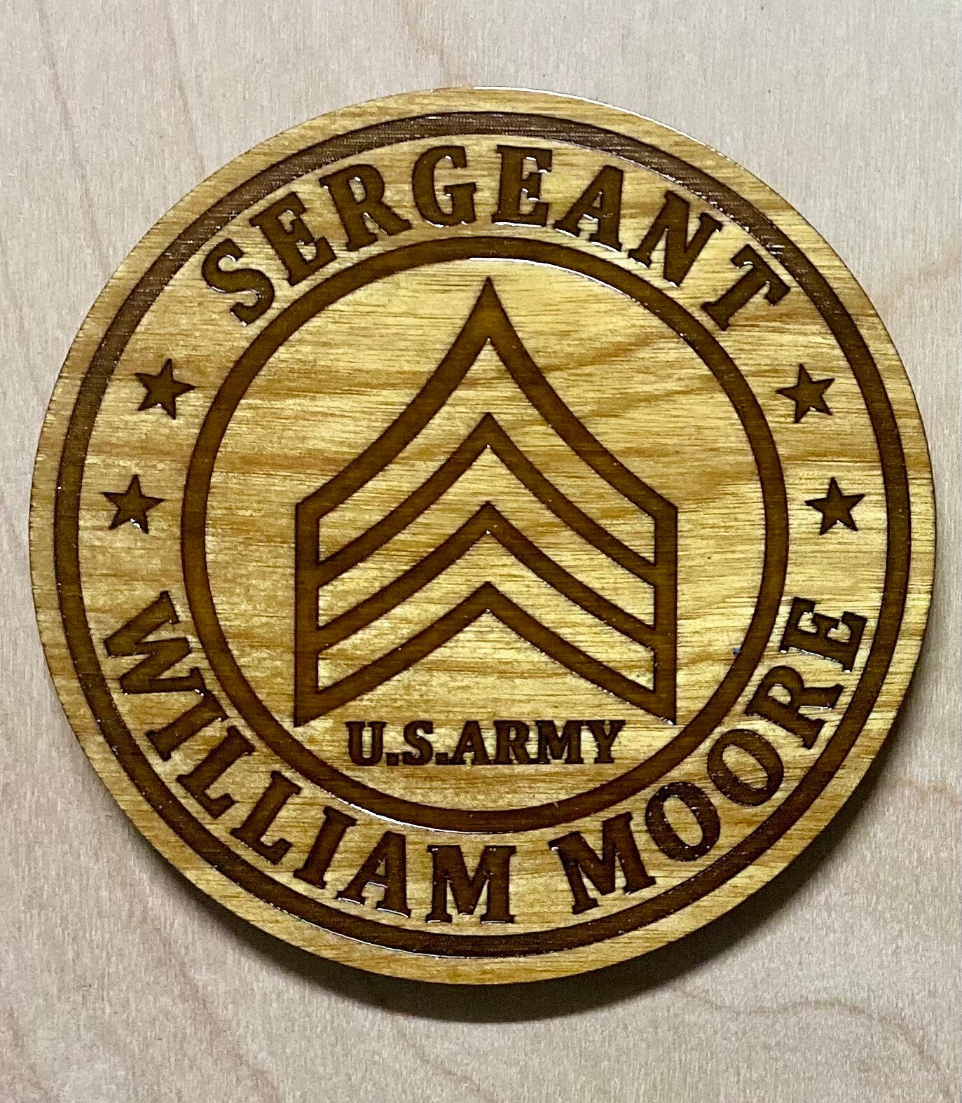 Custom Coaster