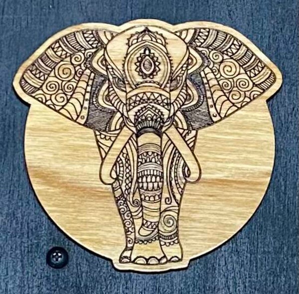 India Full Elephant Art