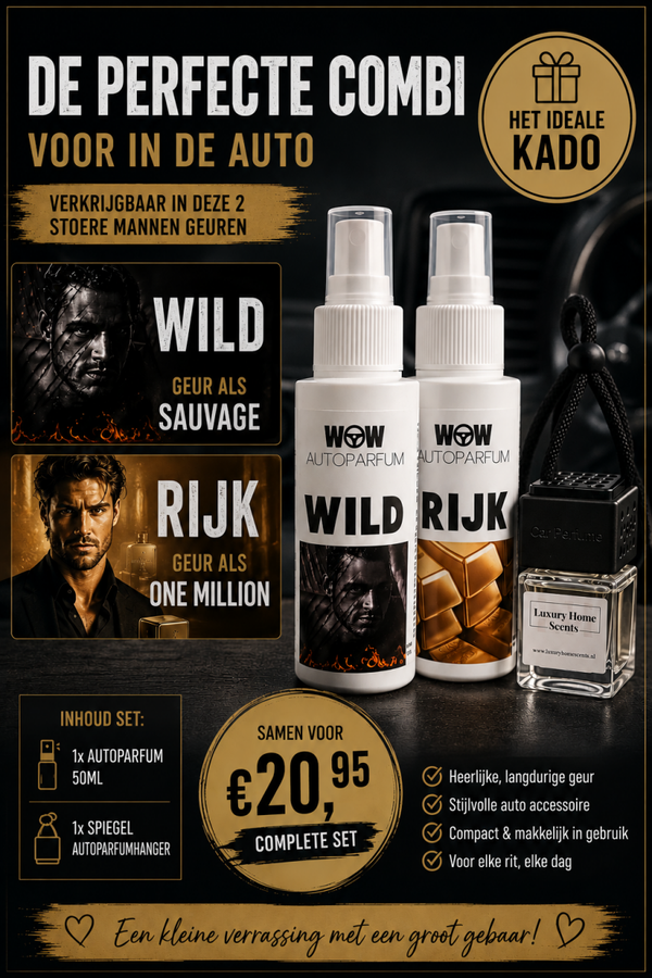 Autoparfum Cadeauset