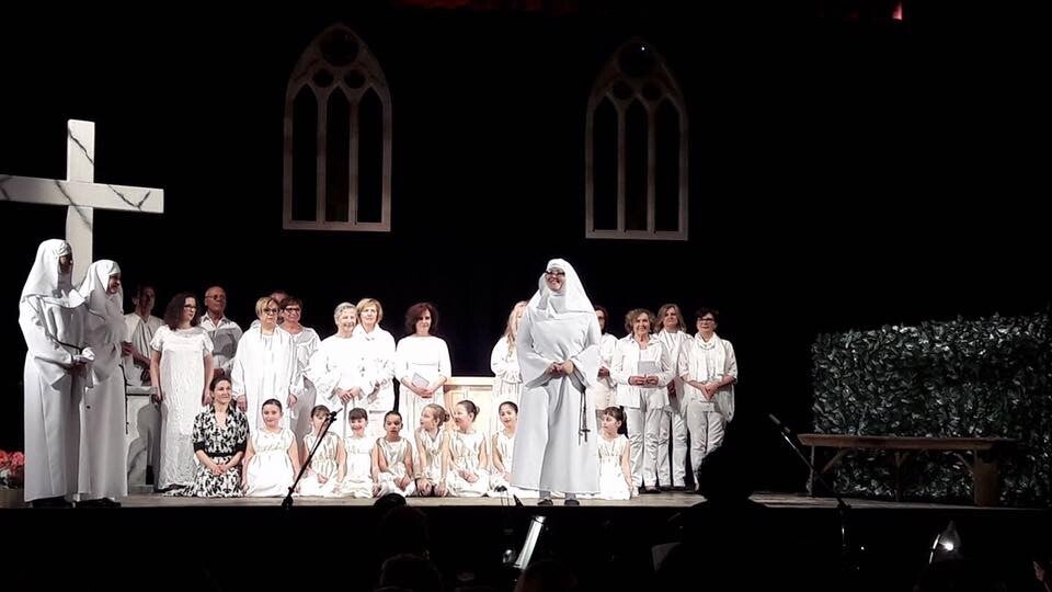 opera lirica Suor Angelica musica  in scena