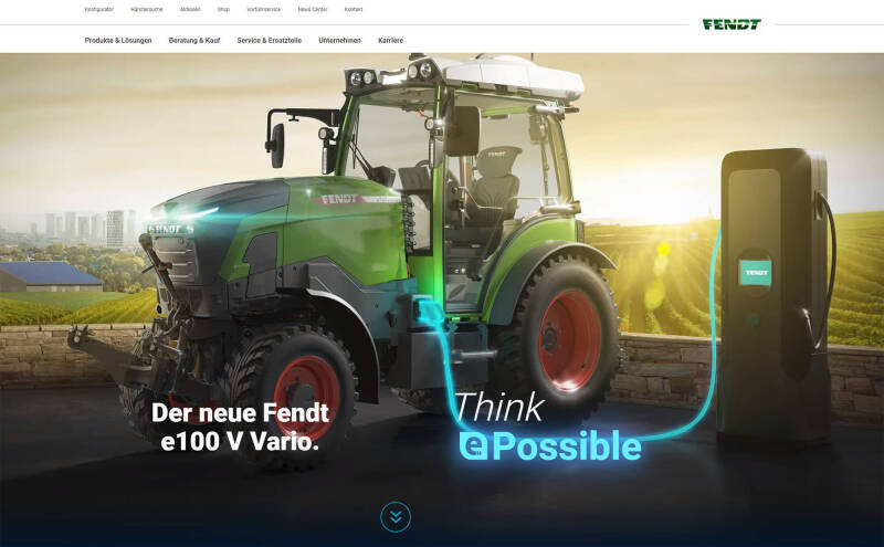 Gisbert Rueffert 3D-Artist Fendt e100V
