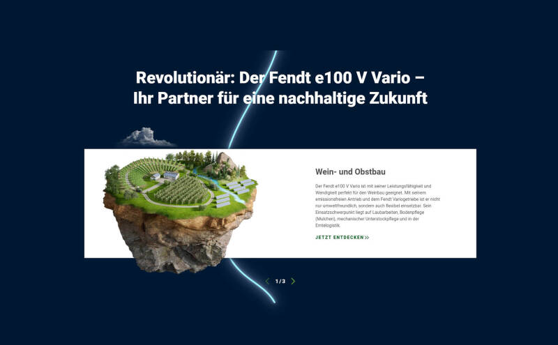 Gisbert Rueffert 3D-Artist Fendt e100V