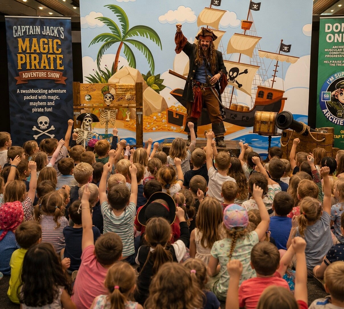 Pirate magic show Ireland 