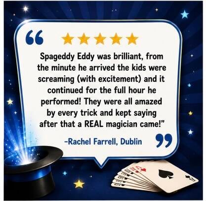 Kids magician Ireland 