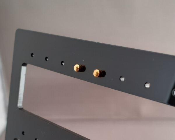 Onedel; Oorknopje 'Verguld' - Chirurgisch staal