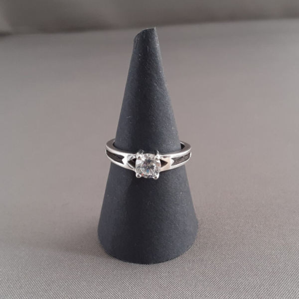 Ring - Zirkonia - Zilver