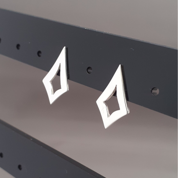 Stercollecite - Oorknopje - Zilver