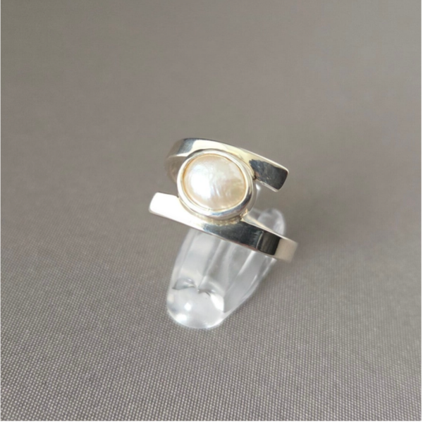 Ring - Barok parel