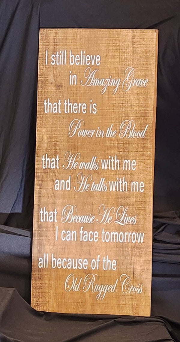 Hymns: I still believe in Amazing Grace