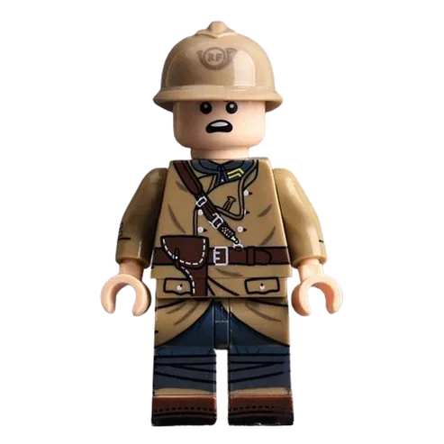 MINIFIGURINE WW2 - ARMEE FRANCAISE - LIEUTENANT