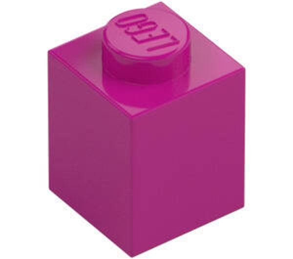 LEGO® 6022035 - BRICK 1X1 - BRIGHT REDDISH VIOLET