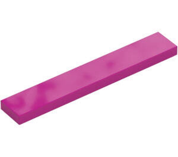 LEGO® 6102821 - TILE 1X6 - BRIGHT REDDISH VIOLET