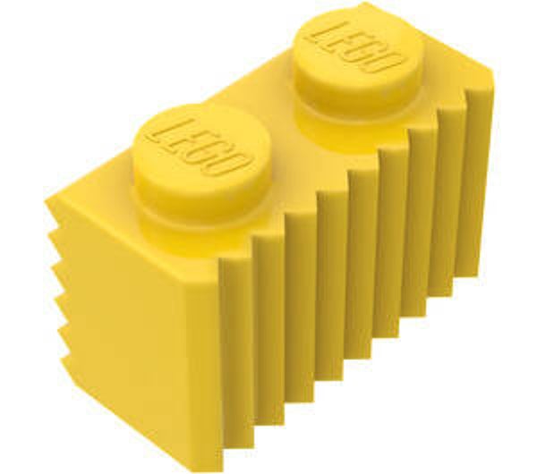 LEGO® 287724 - PROFIL BRICK 1X2 - BRIGHT YELLOW