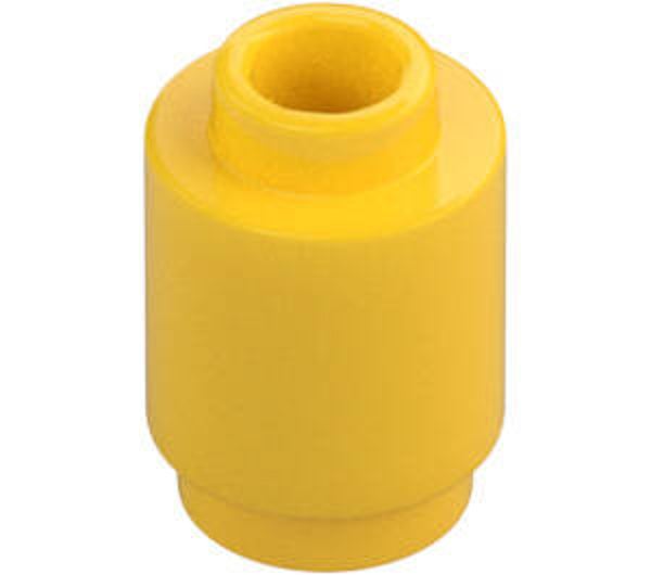 LEGO® 306224 - BRICK 1X1 ROUND - BRIGHT YELLOW