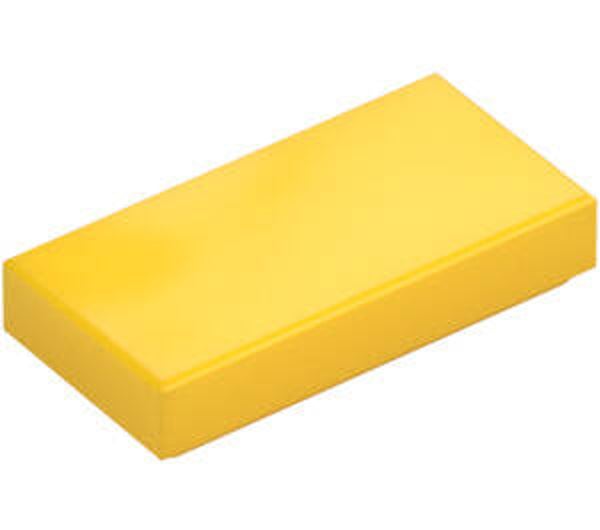 LEGO® 306924 - TILE 1X2 - BRIGHT YELLOW