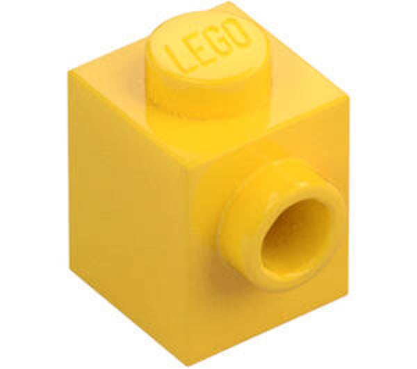 LEGO® 4624985 - BRICK 1X1 WITH 1 KNOB - BRIGHT YELLOW
