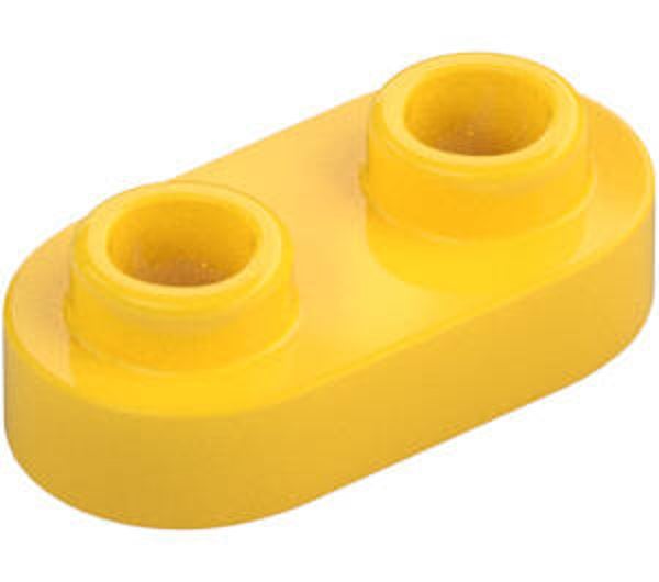 LEGO® 6248971 - ROUND PLATE 1X2 - YELLOW