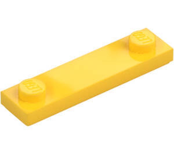 LEGO® 6257598 - PLATE 1X4 WITH TWO STUDS - BRIGHT YELLOW