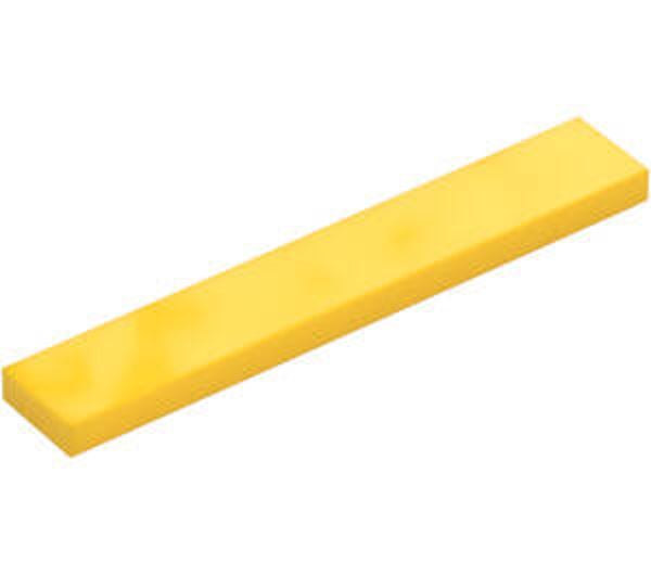 LEGO® 663624 - TILE 1X6 - BRIGHT YELLOW